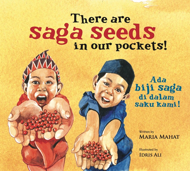 there are saga seeds in our pockets, maria mahat, children book, book launch