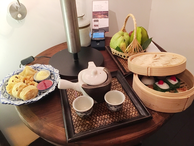 villa samadhi singapore, labrador park, complimentary snacks, raisin scones, pot of tea