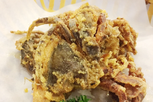 isuramuya, halal japanese restaurant singapore, soft shell crab, 