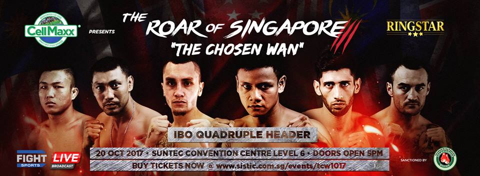 The Chosen Wan, Singapore's Amateur Boxers, IBO Intercontinental Title, Singapore's first world boxing champion,