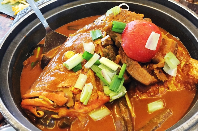 karus fish head curry singapore