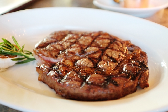 ribeye steak andaz hotel singapore, 665 degrees Fahrenheit restaurant review
