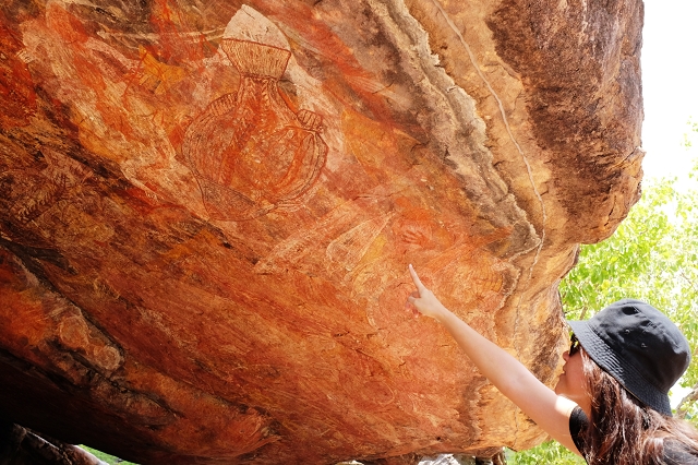 Ubirr Rock Art, Darwin to Melbourne Campervan Road trip, travel blog singapore, australia road trip, 