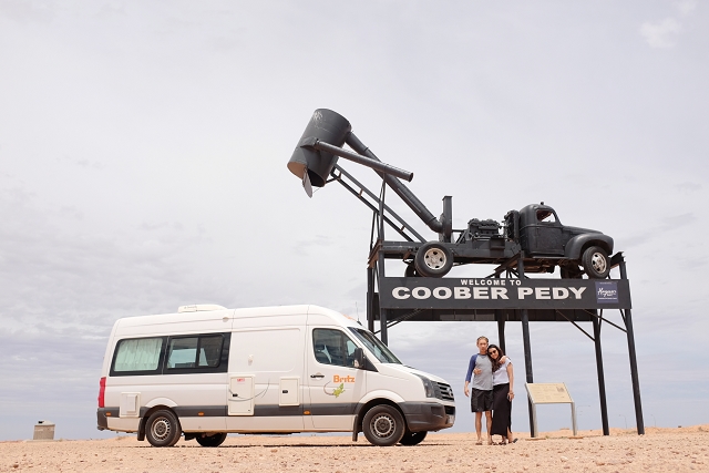 coober pedy mining town, rvlife, vanlife, campervan road trip, darwin to melbourne roadtrip, mighty campers australia, 