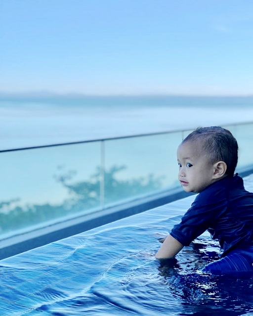 tanjung point residences penang swimming pool sea view